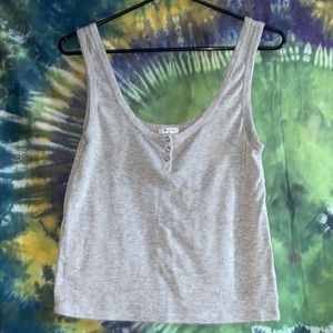 Grey tank top
